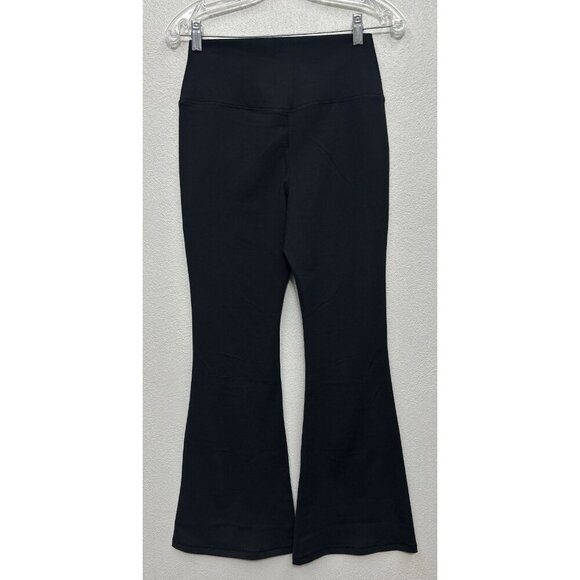 Yogalicious Lux Madison Crossover Pants Leggings Black Large 29” Inseam - Picture 2 of 5